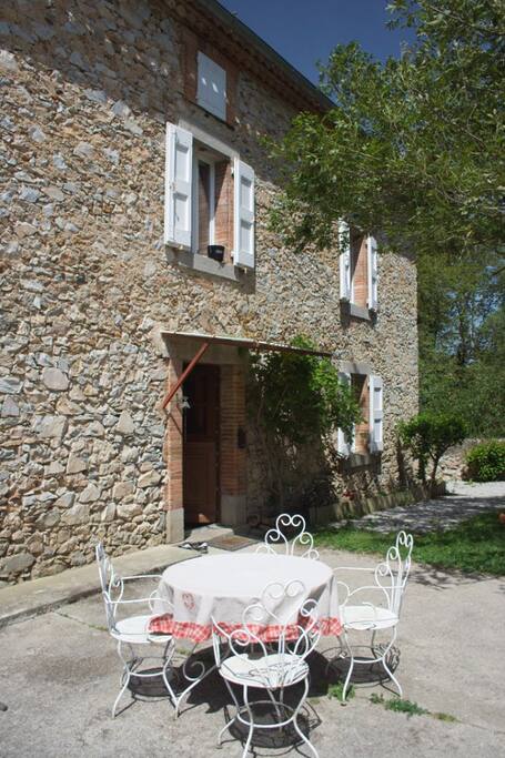 L'entrée de la maison