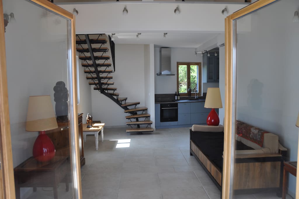 Living Room and Kitchen