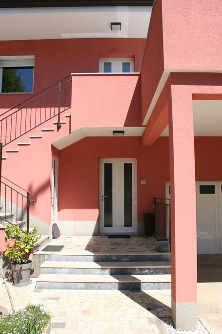 Apartment is located on the ground floor and has its own entrance