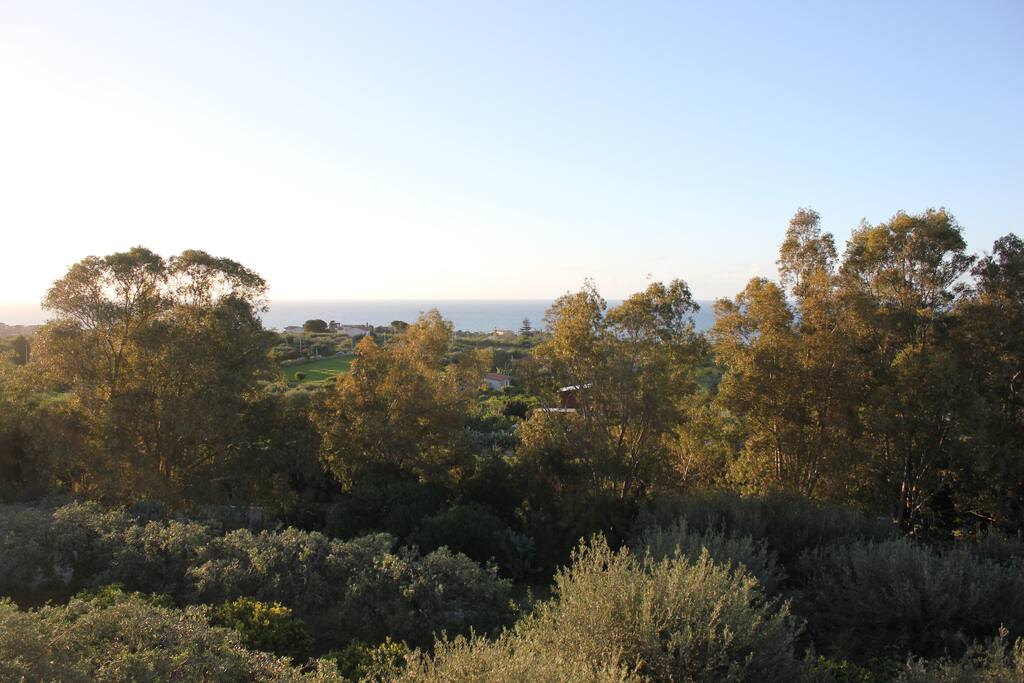 vista dal balcone