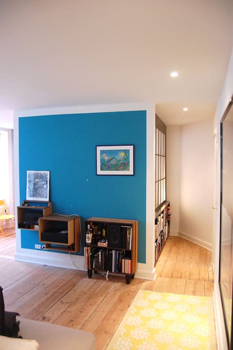 living room seen from entrance