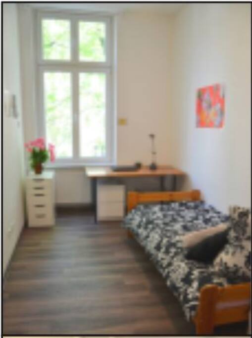 Das zu vermietende Zimmer