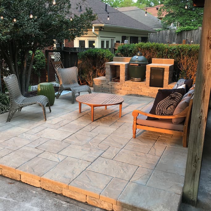 Back Patio Area