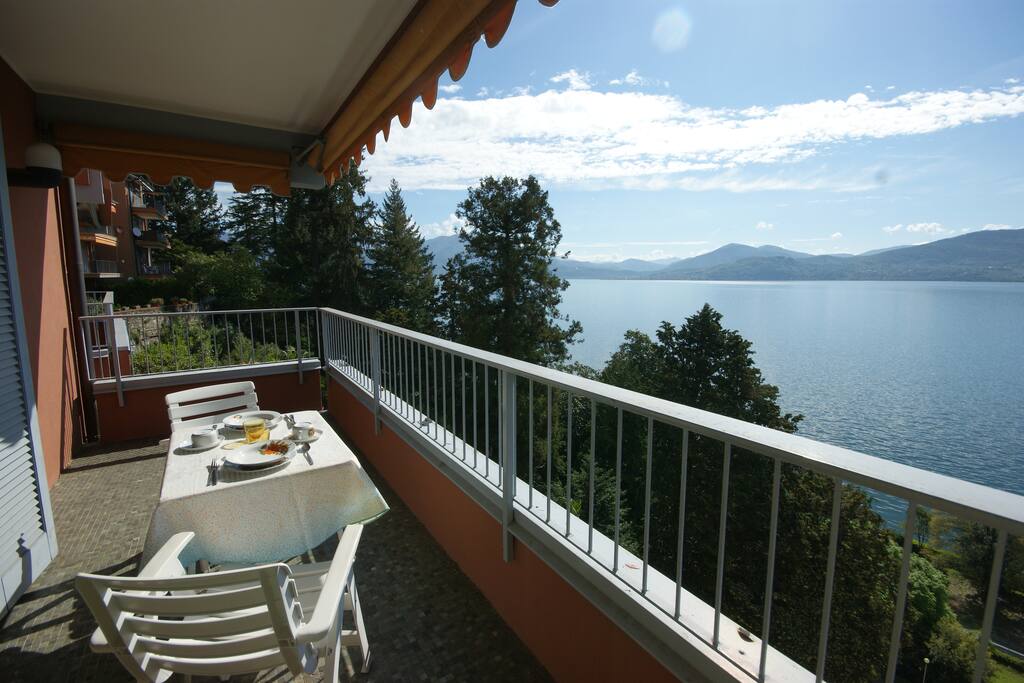 Terrace and view