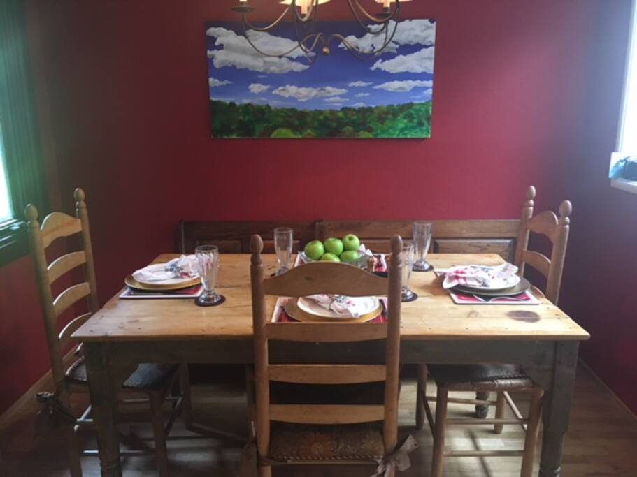 Dining in