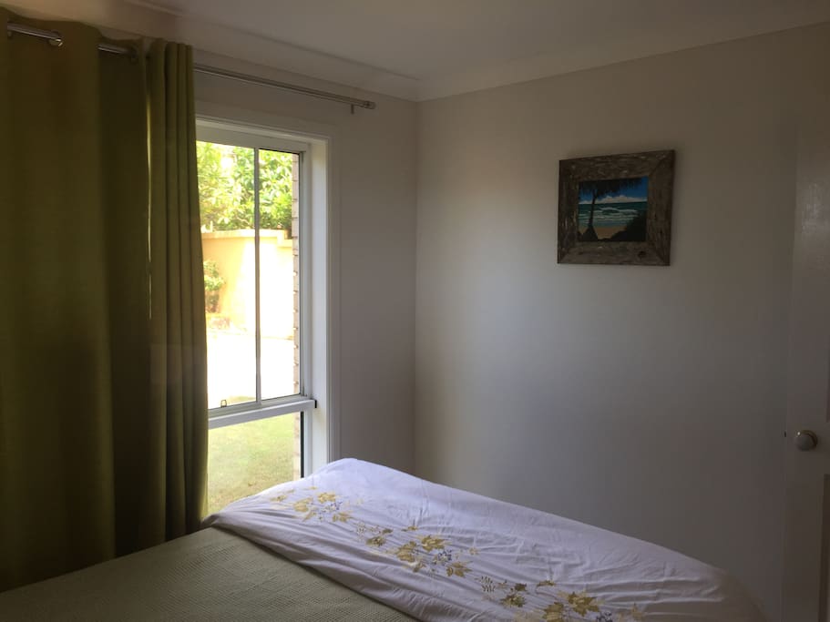 Neat, bright, compact room with cool ocean breezes.