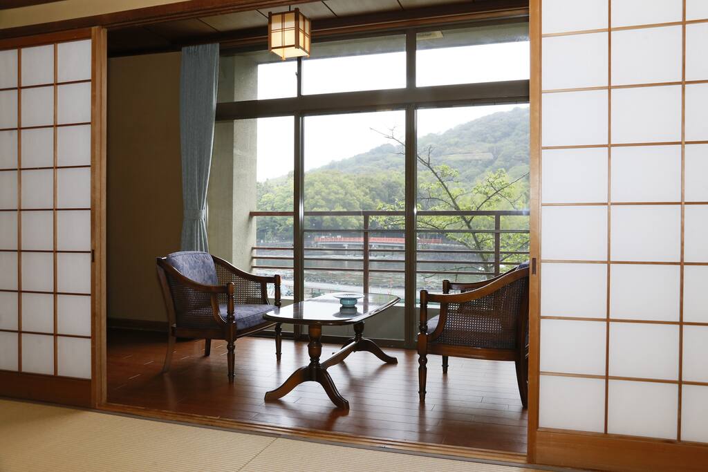 River view balcony