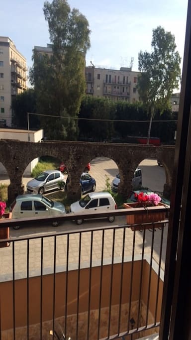 affaccio dal balconcino privato