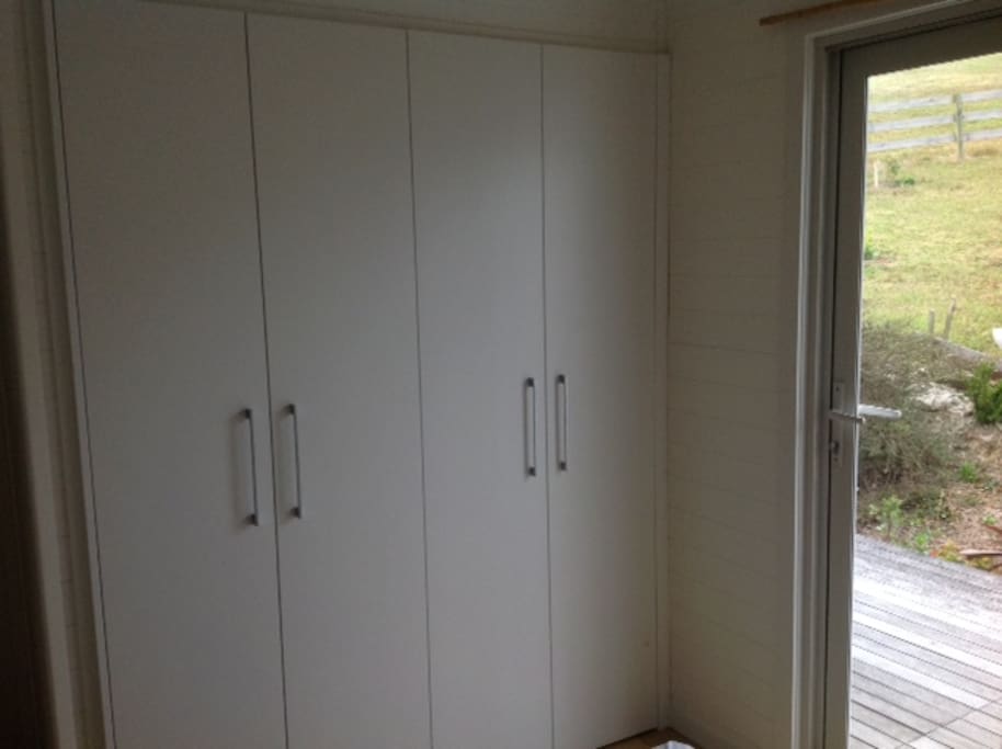Closet in bedroom
