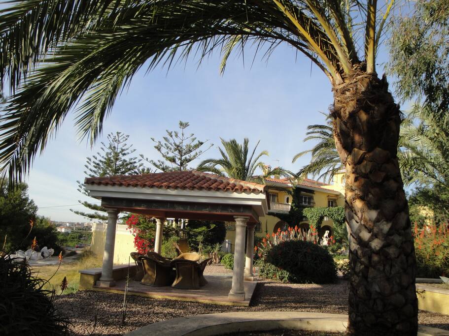 Pavilion in the garden