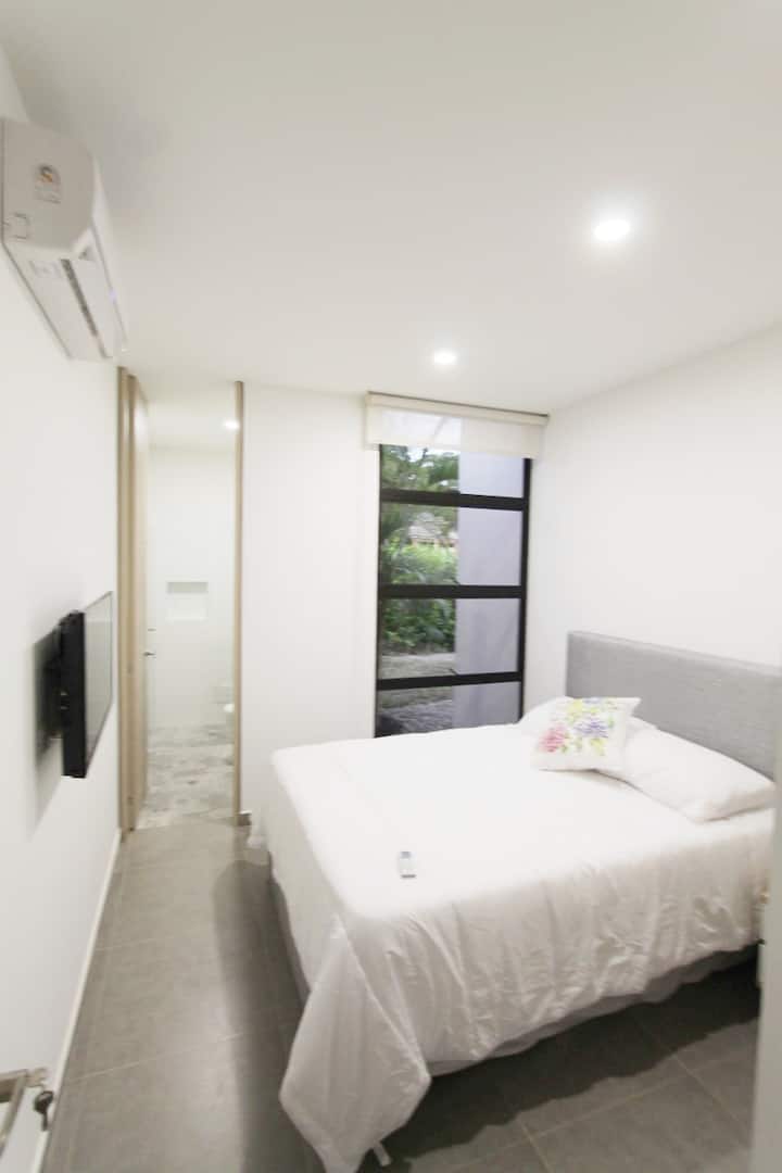 สำหรับเราสองคนเราได้พักผ่อนห้องที่ 1