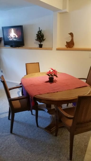 Dining area.