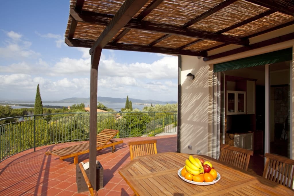 Terrace of the apartment