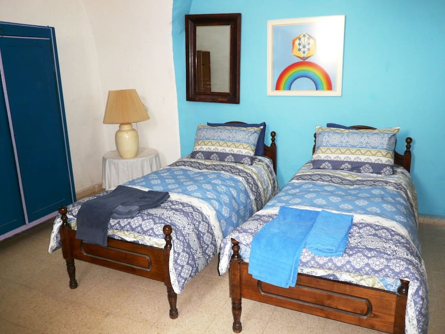 the bedroom
