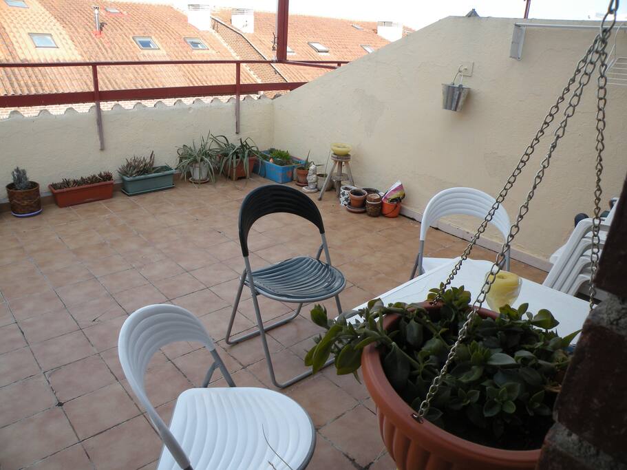 Patio amplio ideal verano
