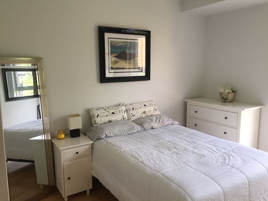 Bedroom 1. Nice size bedroom with large closet.