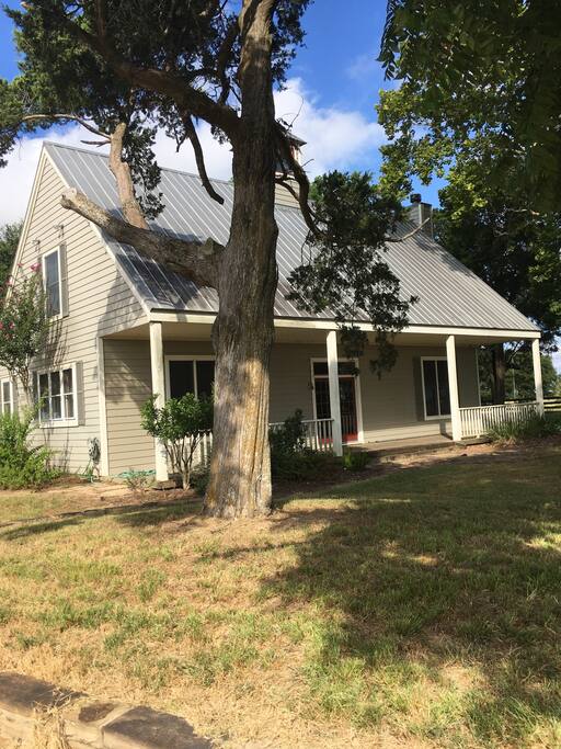Front of the house in day...