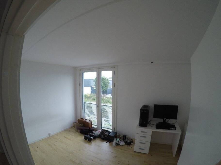 An unused room suitable