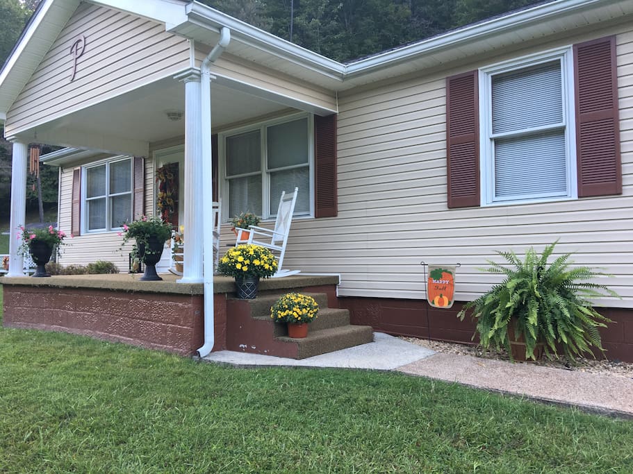 front porch for morning coffee