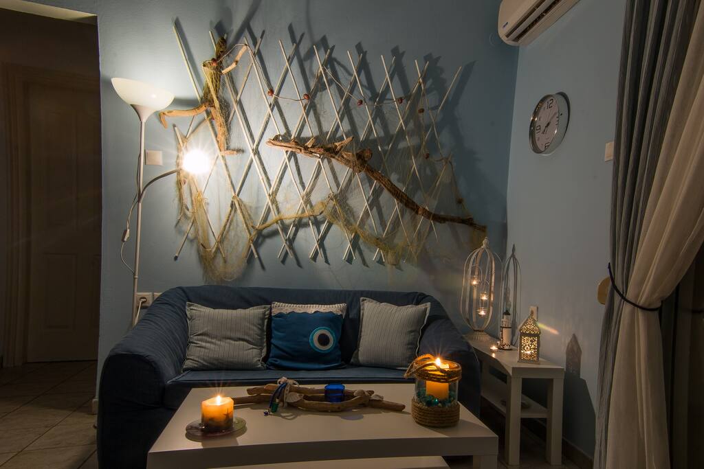 Living Room night time!