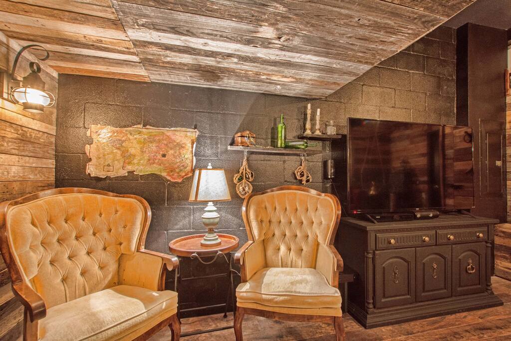 Pirates Themed Theater Room