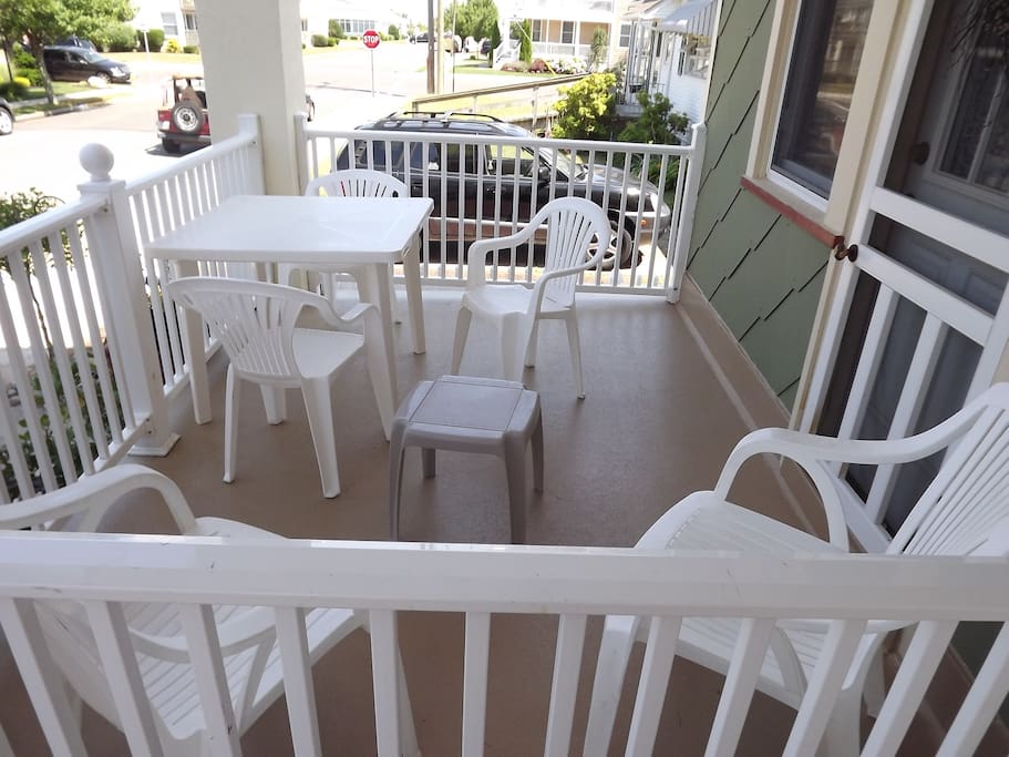 Private Porch Areas