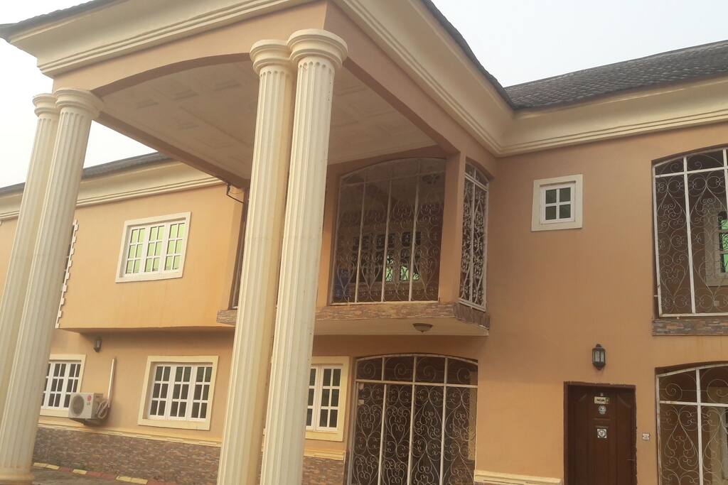 Front view of the apartment