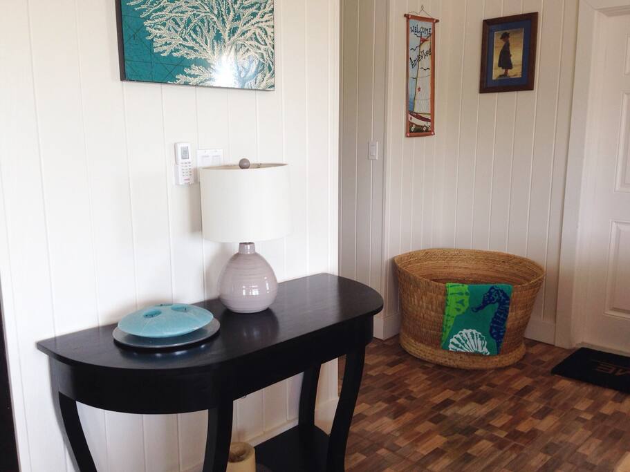 Entry way view.