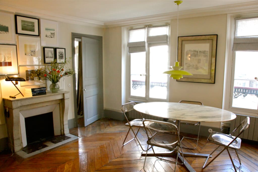 Dining and living room