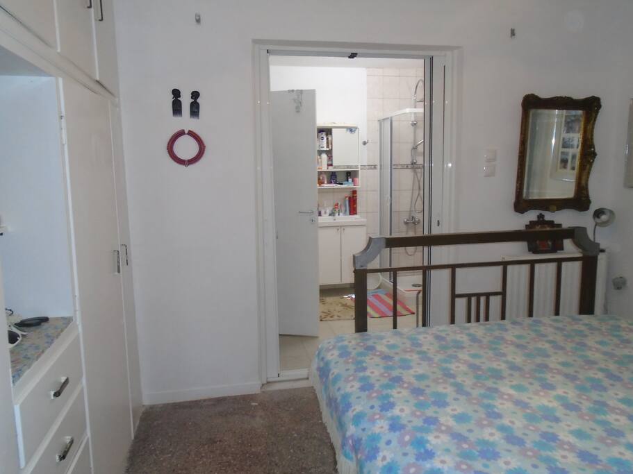 Bedroom 1 and shower/toilet