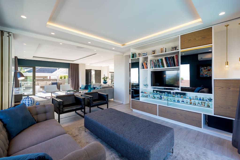 TV room next to entrance hall - an alternative view