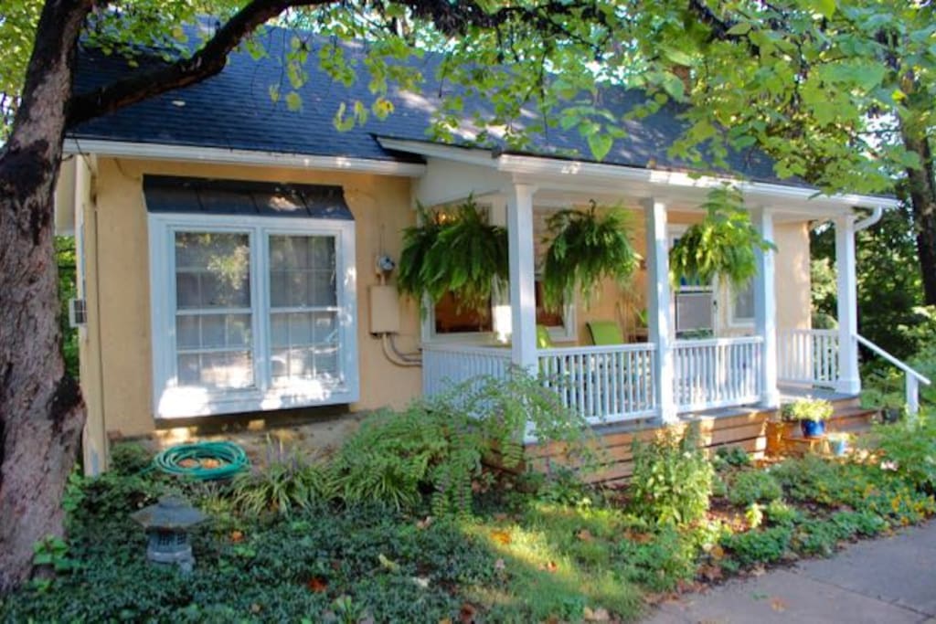 House front - whole home 1250 sq. ft. All hardwood floors, 3 block Downtown Mall