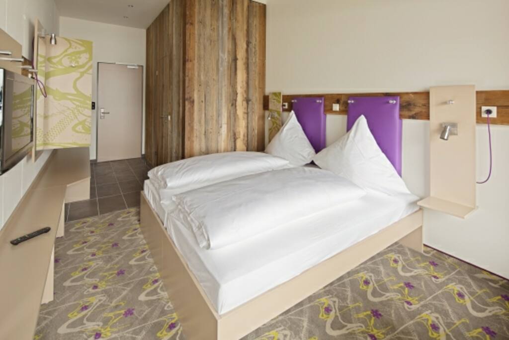 21 Quadratmeter große Zimmer