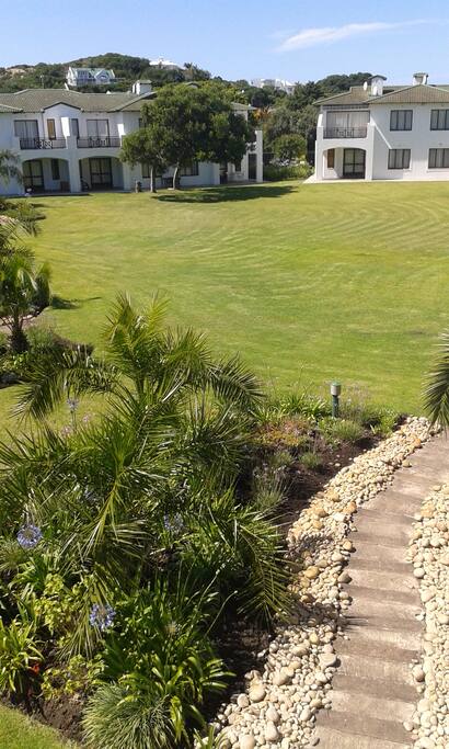 The beautiful gardens