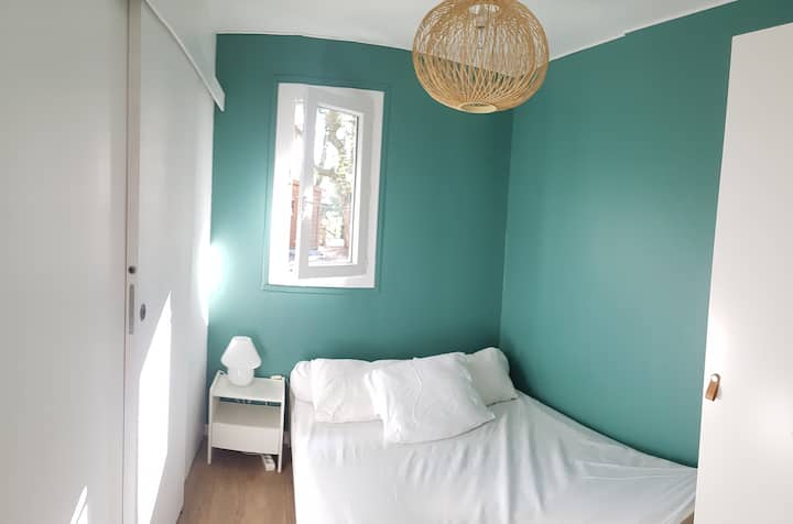 Dhoma e parë e gjumit, krevat dopio 140