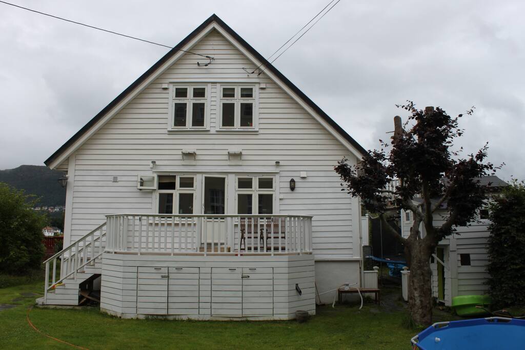 Garden area/ back side of the house.