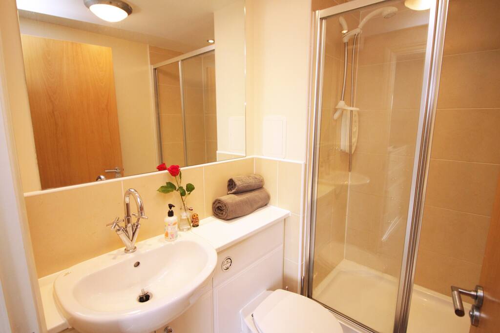 En suite bathroom