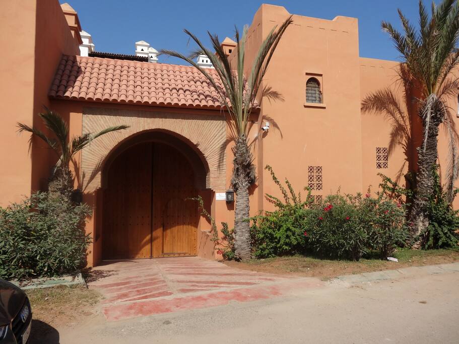 Entrée Kasbah sécurisée
