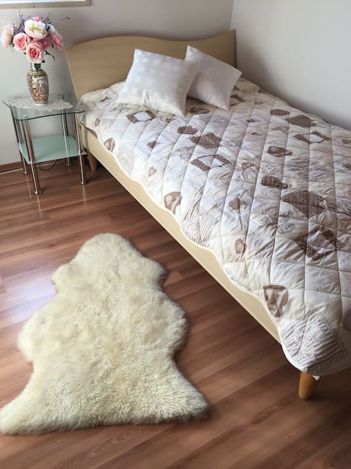 Schlafzimmer mit Bett(1.2m*2,0m)