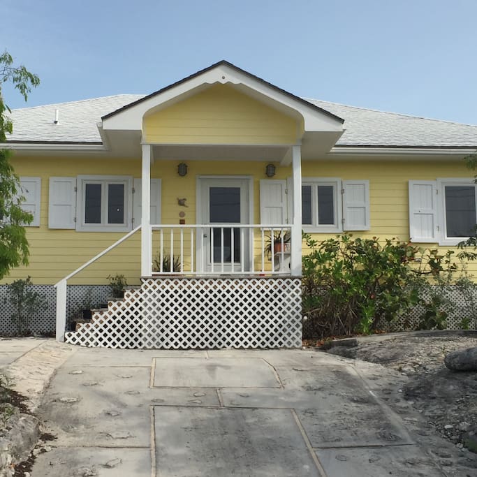 Front of the house