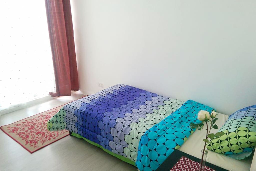 Single bed at the second room