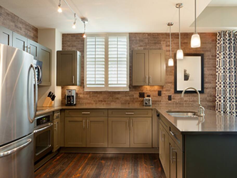 Fully equipped kitchen