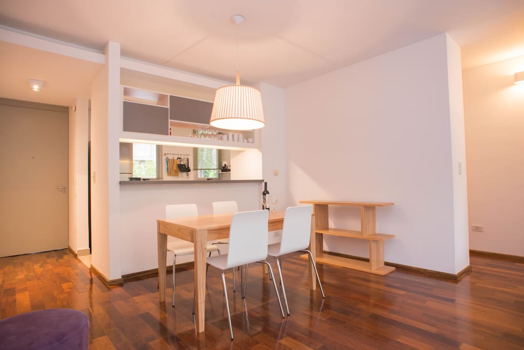 Dinning and kitchen