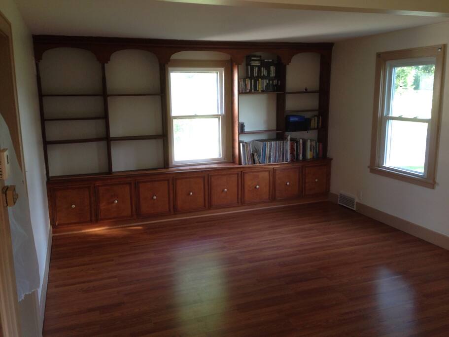 One of the 2 living rooms