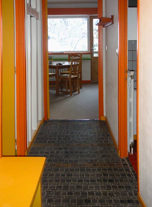 Entrée avec couloir
