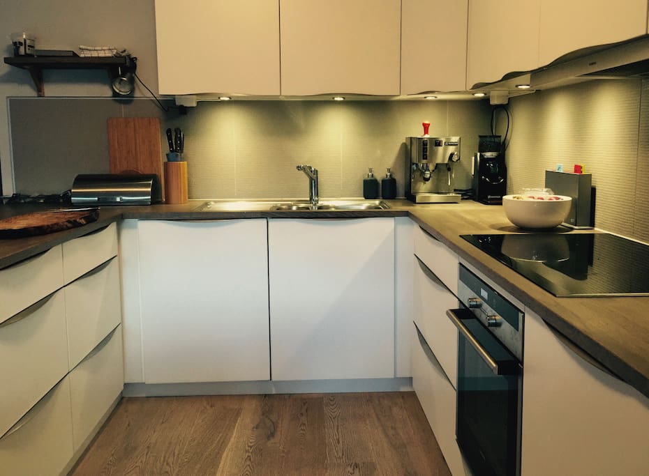 well equipped kitchen. All you need to serve 12 people