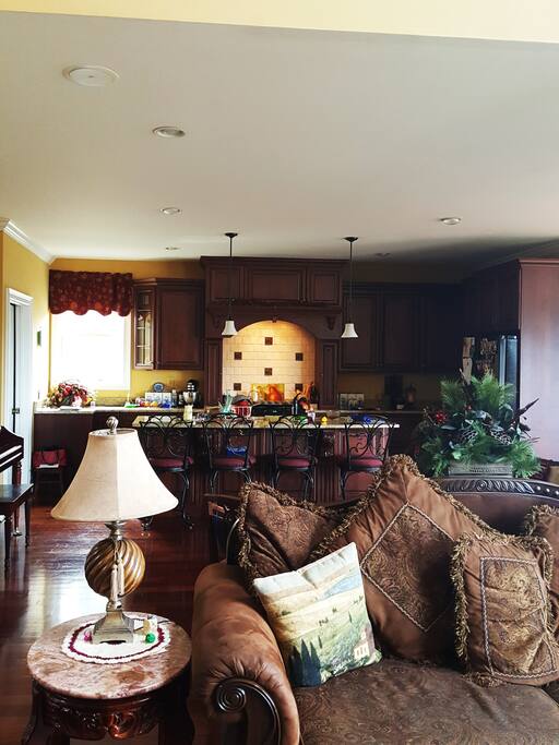 Great room with Living and Kitchen