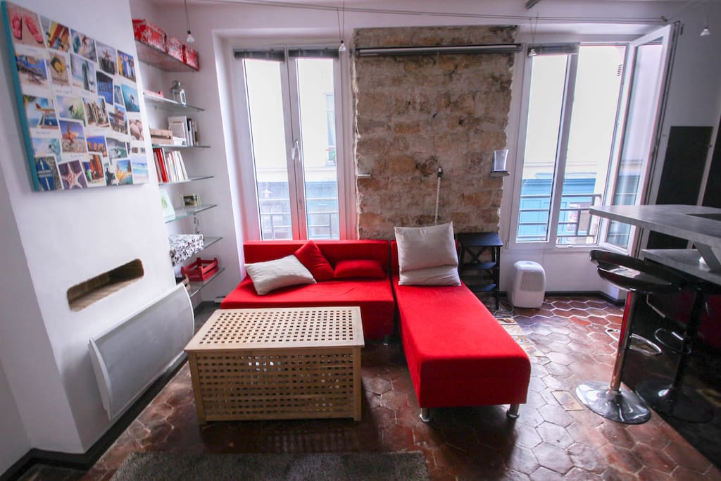 Bright living room