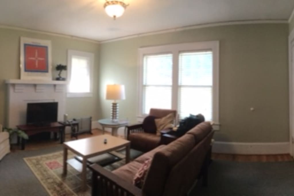 Serene and relaxing living room - very quiet and sunny