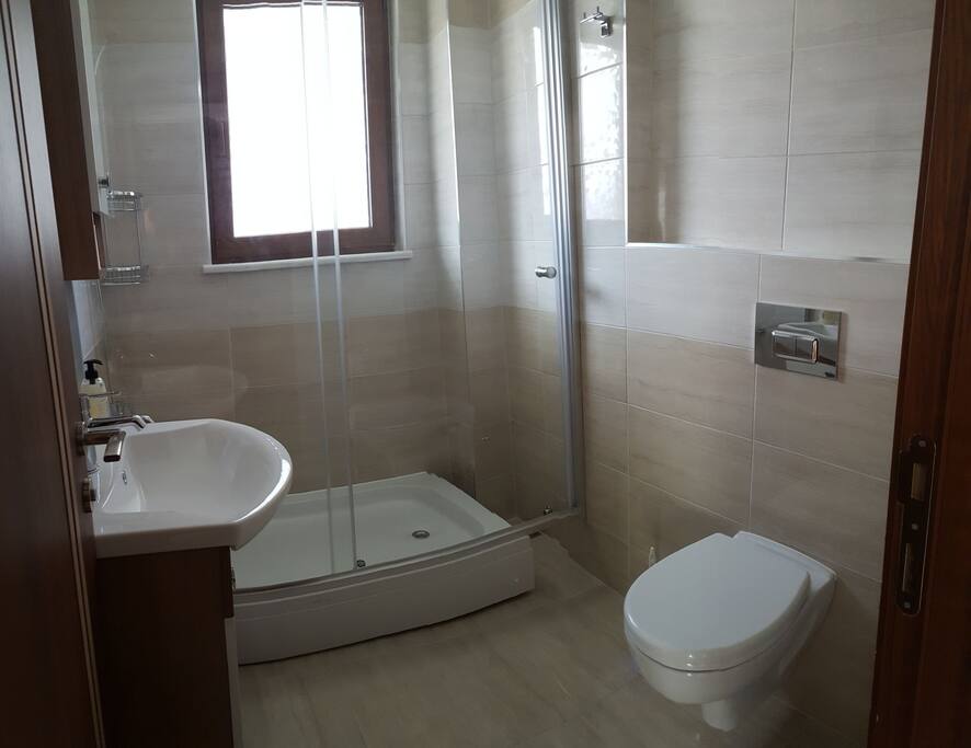 tek kişilik 1+1 apart Banyo